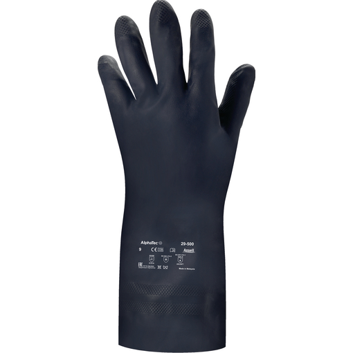 Chemical safety glove neoprene