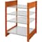 BERA Line Grundregal extra tief (600 mm), orange
