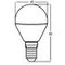 Ampoule LED spérique E14