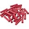 Insulated butt connector Standard red