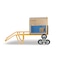 Carrello saliscale 3 ruote