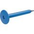 Screw for flat roofing+plastic sleeve-combo, for concrete, adjustable