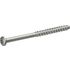 Screw for flat roofing, pan head, steel, Durocoat® coating, for concrete