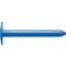 Flat roofing fastener plastic sleeve
