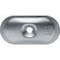 Flat roofing fastening stress plate, konvex, steel, zinc plated 