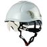 Safety climbing helmet white