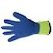 Mechanic glove with shrunk latex coating Winter
