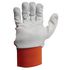 Assembly leather glove with velcro - 