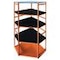Corner shelf system