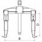 2-JAWS PULLER 100 / 95 MM 