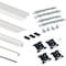 Placard 74  2 portes WAVE épaisseur 16mm, fermeture amortie,  blanc
