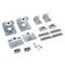 Jeu chariots Neco SR rail sup. suspendu porte ext. centrale ép. 21 mm