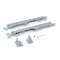 Ferrures Slowmove pour porte épaiss. 18 mm poids max 50kg Placard 81