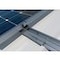 Kit for direct solar/pv installation 2 modules 