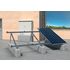 Kit for triangular solar/pv installation 2 modules 