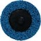 Nylon cleaning disc with quick fixation system