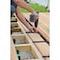 Fixation invisible pour lames de terrasse