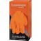 DISP.GLOVE NITRILE ORANGE L 90