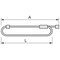 Porte-cintres extractible Self