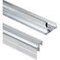 Kit rails sup et inf Space + montage  vis/clips, Aluminium 2,35 m
