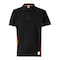 Polo profesional, color gris/naranja, talla L