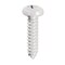 Vite per targa BIANCA 4,8x22mm