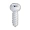 Vite per targa BIANCA 4,5x18mm