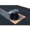 Deck stone edge closure clamp