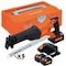 Kit Scie Sabre 18 V 5ah + lames