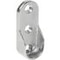 Support latéral pour barre d'armoire 70143, Zamak, Nickelé