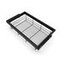 Emuca Kit cadre coulissant + panier, réglable, module 900mm, Gris pierre