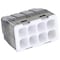 Mini conector  rápido preto 8x0.2-2.5MM²