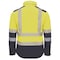 Veste softshell haute visibilité jaune
