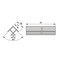 Angles de 90° Plasline