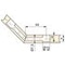 Goujon double articulé pour excentrique T15