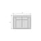 Base pour poubelle Recycle