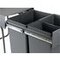 Poubelles de recyclage Recycle pour la cuisine, 2 x20 L, fixation inférieure et