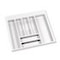 Range-couvert Optima Slim Concept module long. 622 mm anthracite