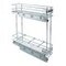 Emuca Porte-bouteilles latéral Supra fermeture amortie, Module 150mm