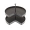 Plateaux tournants 3/4 de cercle Harmony D708mm GA