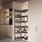 Unité de garde-manger extractible Harmony avec charnières pour meubles de cuisin