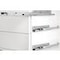 Guide a scomparsa Silver per cassetti ad estrazione totale con chiusura soft (25