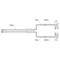 Capteur LED Porte intelligente DOUBLE (proximité) (12V CC/24V CC)