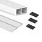 Kit rails nivelé clipsable pour Placard 74 Canal