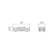 Connecteur I pour assembler le luminaire LED Pyxis