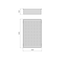 Tiroir métallique quartz pour placards et dressings