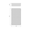 Tiroir métallique quartz pour placards et dressings