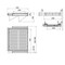 Tiroir porte-chaussures coulissant en quartz pour placards et commodes