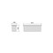 Plateau auxiliaire en quartz pour placards et dressings
