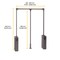 Sway tringle de penderie rabattable